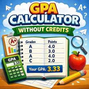 GPA calculator without credits