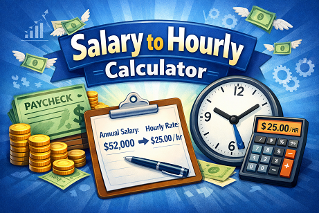 Salary to hourly calculator