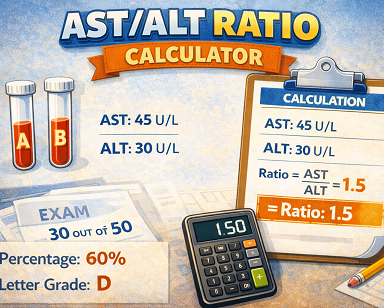 ast/alt ratio calculator