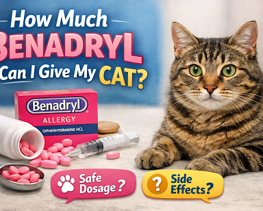 How much benadryl can i give my cat
