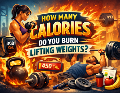 How many calories do you burn lifting weights