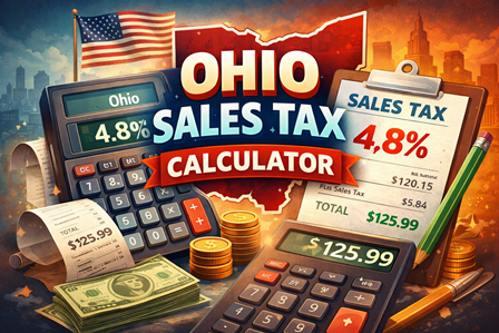Ohio sales tax calculator