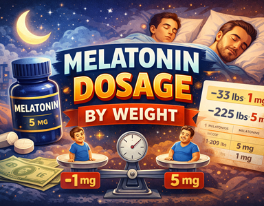 Melatonin dosage by weight