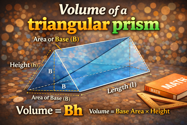 Volume of a triangular prism